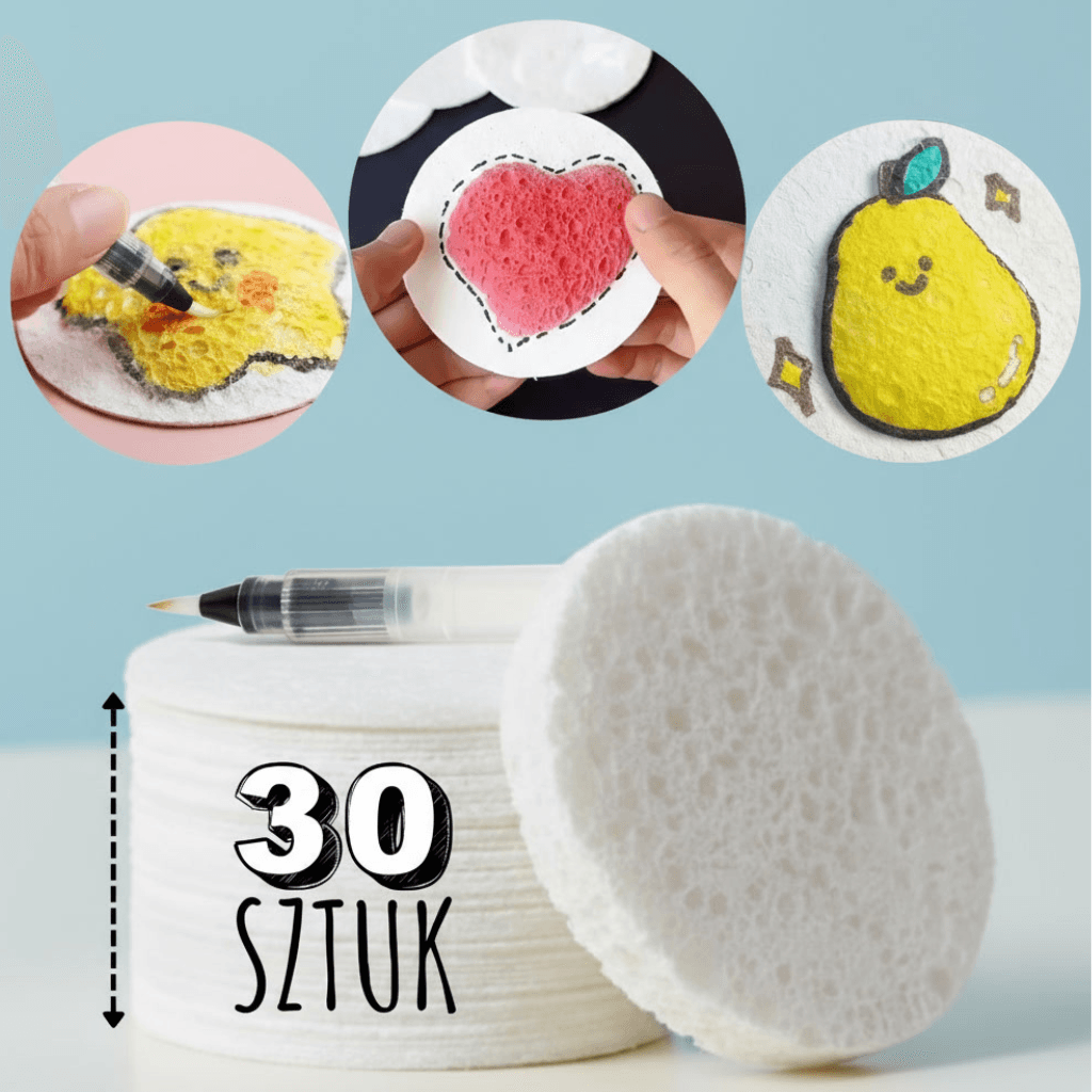 Krążki sensoryczne 3D - kreatywna zabawa dla dzieci